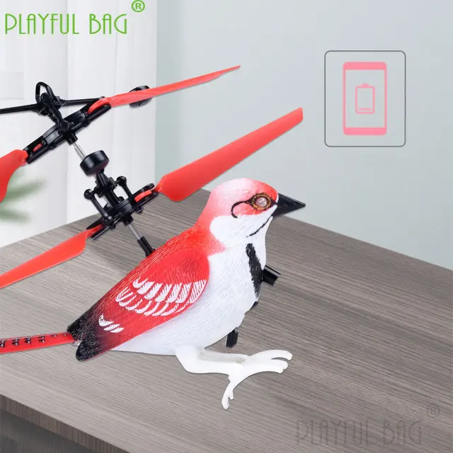 제스처 감지 제어 기능으로 하늘을 정복하는 재미있는 유도 새 항공기