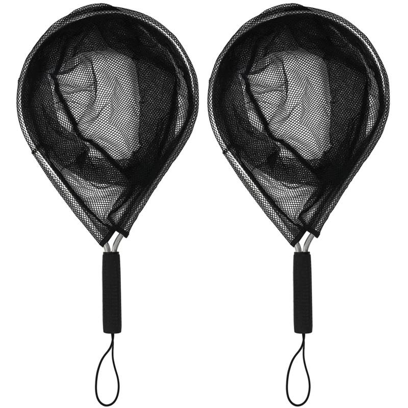 

2 шт., алюминиевые сетки для рыбалки нахлыстом