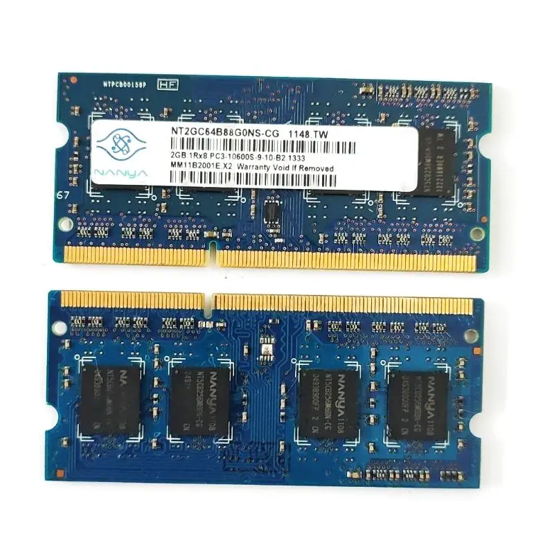 

Nanya RAMS DDR3 2GB 13333MHz laptop memory ddr3 2gb 1RX8 PC3-10600S-9 204PIN SODIMM notebook memoria 1.5v