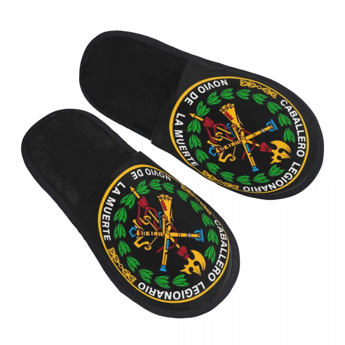 Spanish Legion Men Women Furry slippers Cosy special Home slippers pantoufle homme