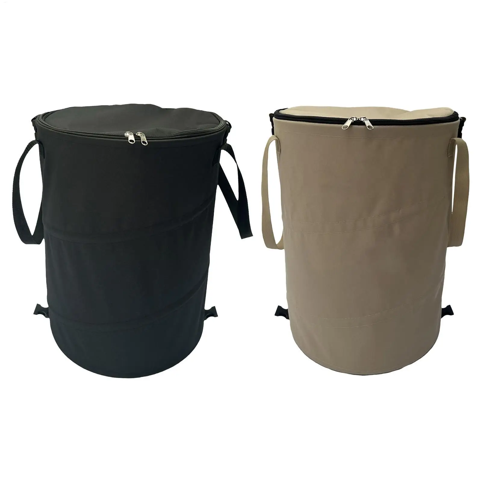 37L Camping Trash Can Pop-up Outdoor Garbage Bin Portable Storage bucket Foldable Garden Garbage Bag camp dirty clothes basket