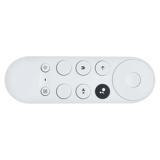 Nouvelle télécommande vocale Bluetooth pour 2020 Google Tv Chromecast 4k  Snow G9n9n Remplacement (télécommande uniquement)