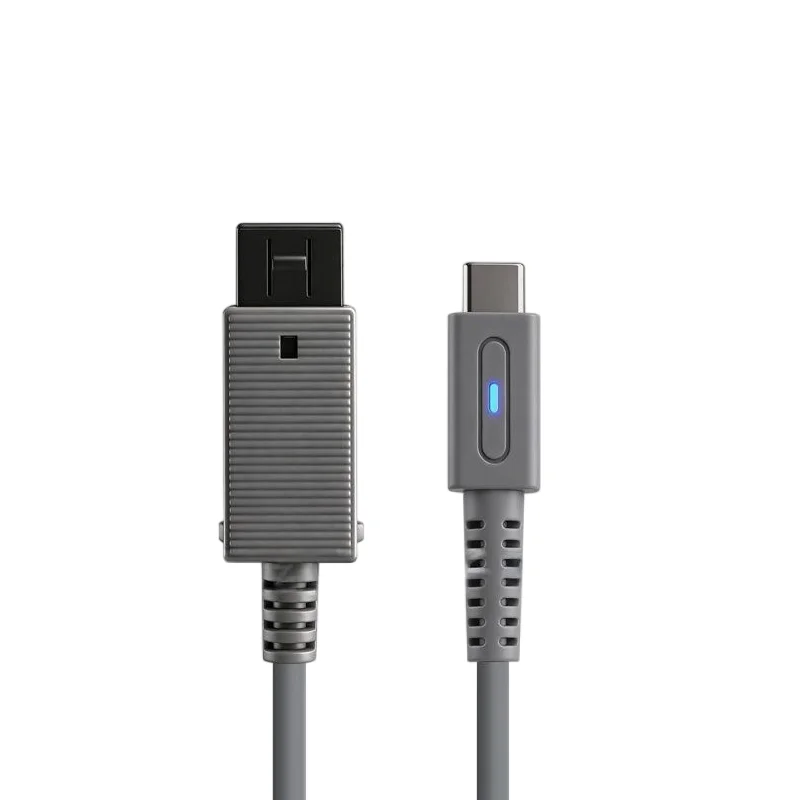 1.8m 타입 C 45W PD 충전 케이블 (위이 콘솔용) USB C 게임용 전원 공..