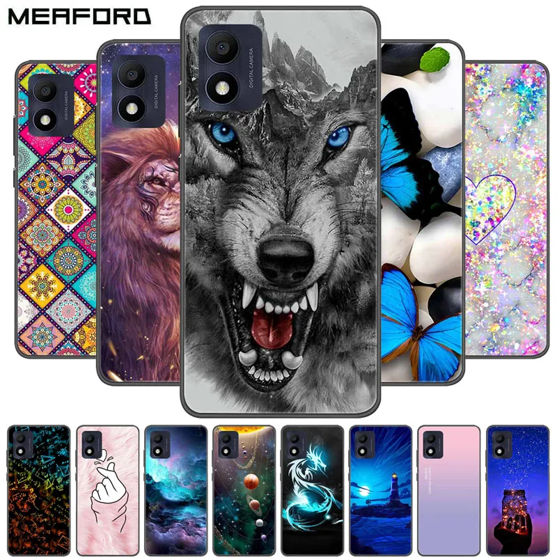 Custodia Per Alcatel 1B (2022) Custodia Cover Posteriore In Silicone Per Alcatel 1B 2022 Custodia Morbida Per Alcatel1B 1 B 2022 5031D Coque Bumper