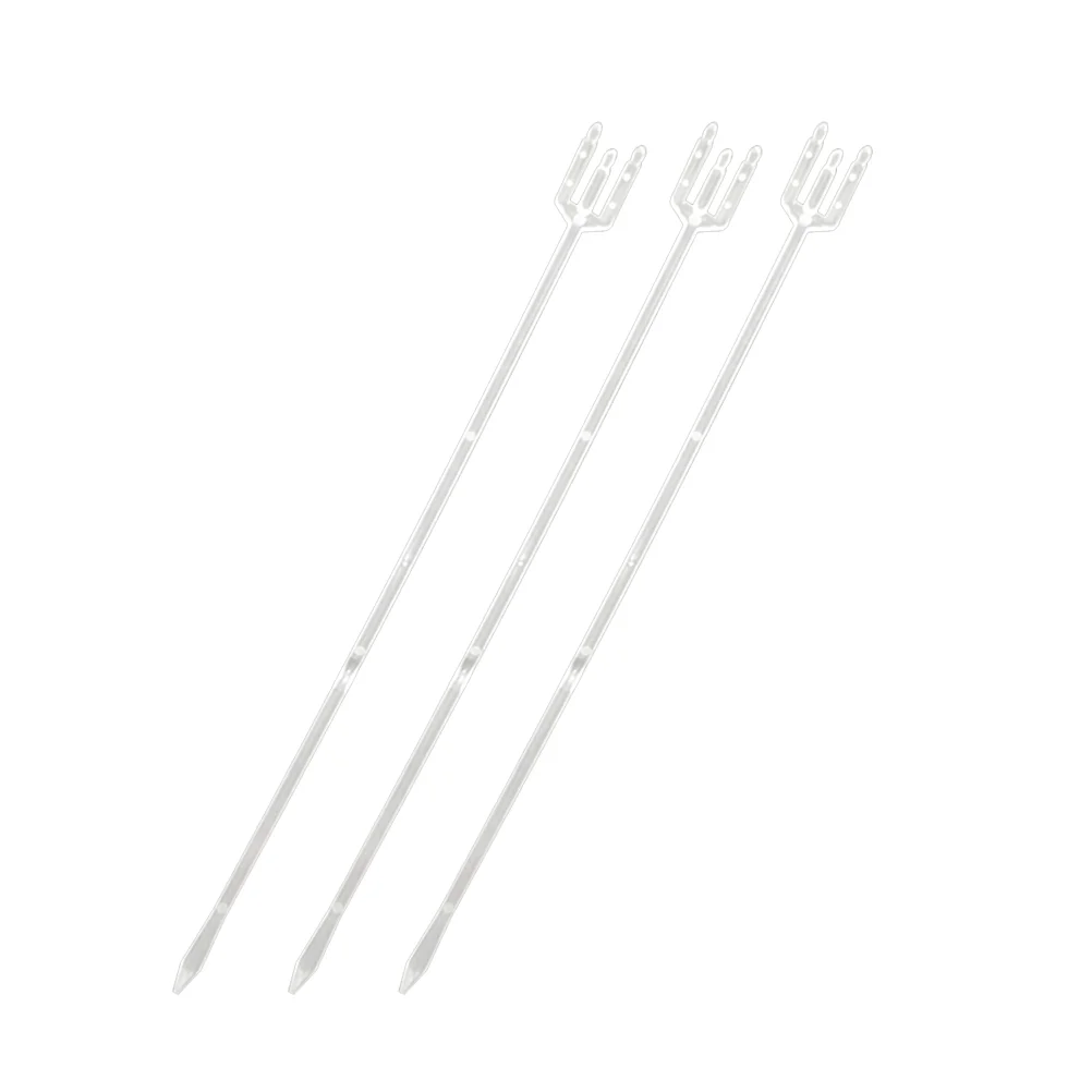 

80pcs 24cm Transparent Bouquet Packing Material Short Bouquet Holder