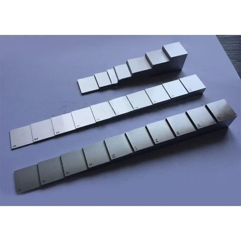 Ultrasonic Thickness Gauge Step Test Block Calibration 4 Step 2