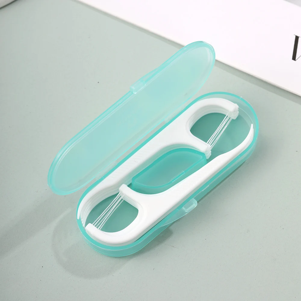 10pcs/box Mini Dental Floss Disposable Cleaning Tools For Teeth Portable Dental Floss Toothpick Oral Hygiene Care Supplies dental floss dental cleaning tools