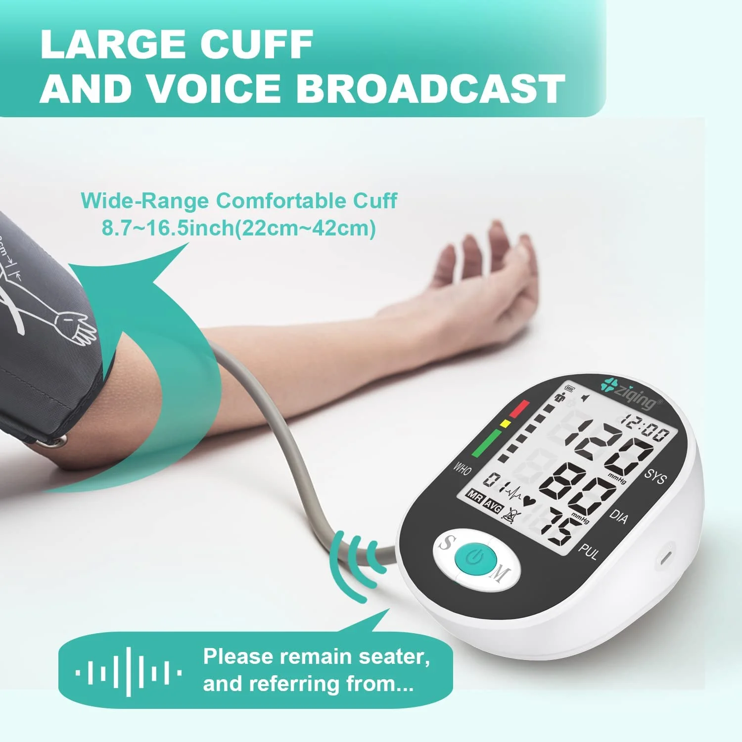 Ziqing Wrist Blood Pressure Monitor Save Money