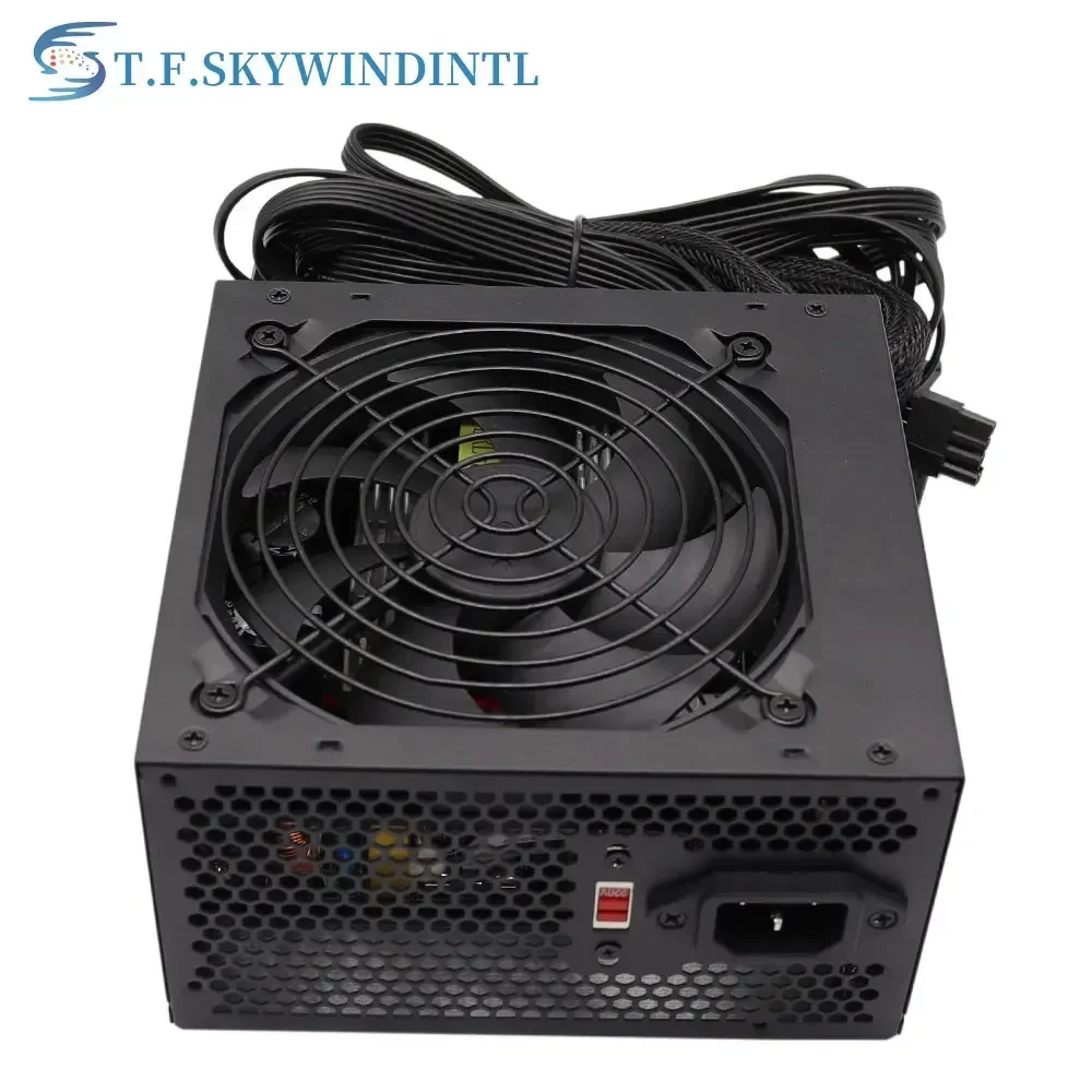 800W 전원 공급 장치 90 PLUS Gold ATX 데스크탑 컴퓨터 PSU 마이닝 치아 정격 전력 800W 경쟁력 있는 게임 게이머 110V 220V