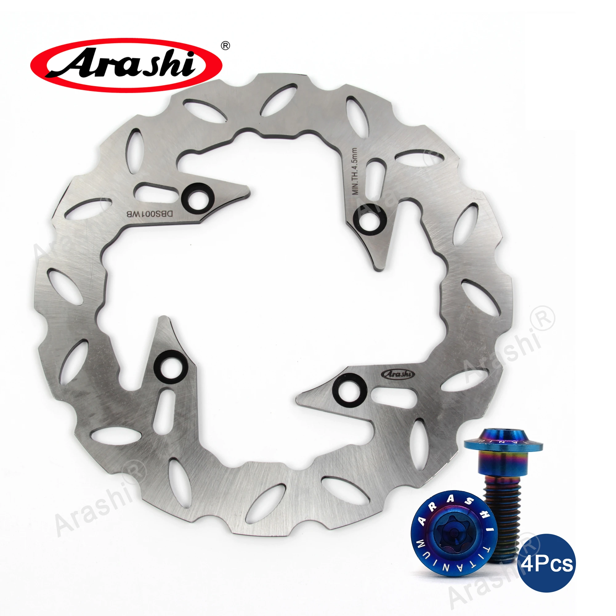 

ARASHI CB400 Rear Brake Disc CNC Disk Rotor For HONDA CB 400 1992 - 1998 1993 1994 1995 1996 1997 Motorcycle Accessories