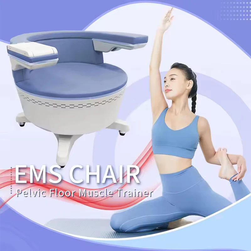 

New Non-invasive EMS Chair for Pelvic Floor Muscle Stimulation Postpartum Repairing Urinary Leakage Treatment HI-EMT Machine