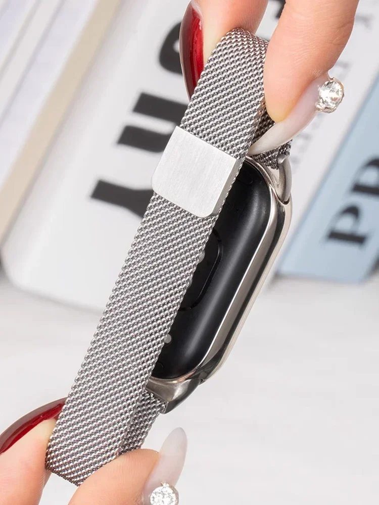 Milanese Loop Metal Strap Magnetic Bracelet