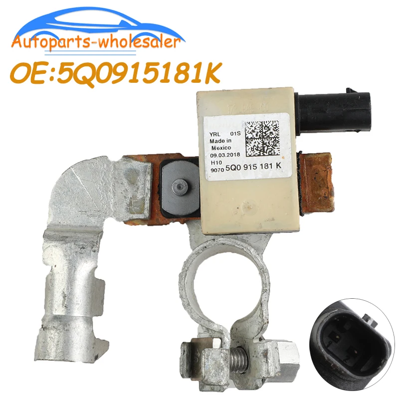 Battery Current Sensor Assembly 5Q0915181K 5QA915181C 5QA915181D Fits VW A3 Q2