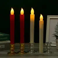 1~5PCS Silver Base Decorative Multi-function Smooth Modern Fashionable Elegant Conical Candlestick Table Candlestick Holder 2