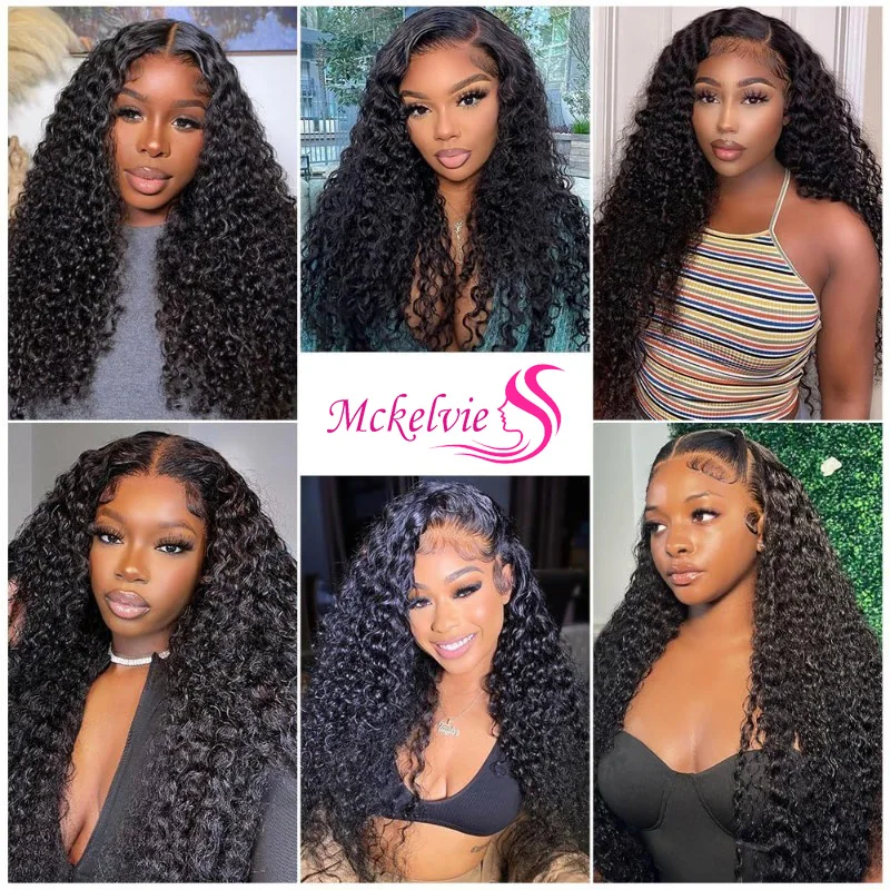 Kinky Curly 5x5 Lace Closure Human Hair For Black Women Brazilian Virgin Hair Transparent Lace Closure Pre-Plucked Hairline