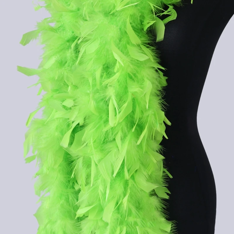 Feather Pluche Feather Trim Streep Sjaal voor Trouwjurk Kleding Decors