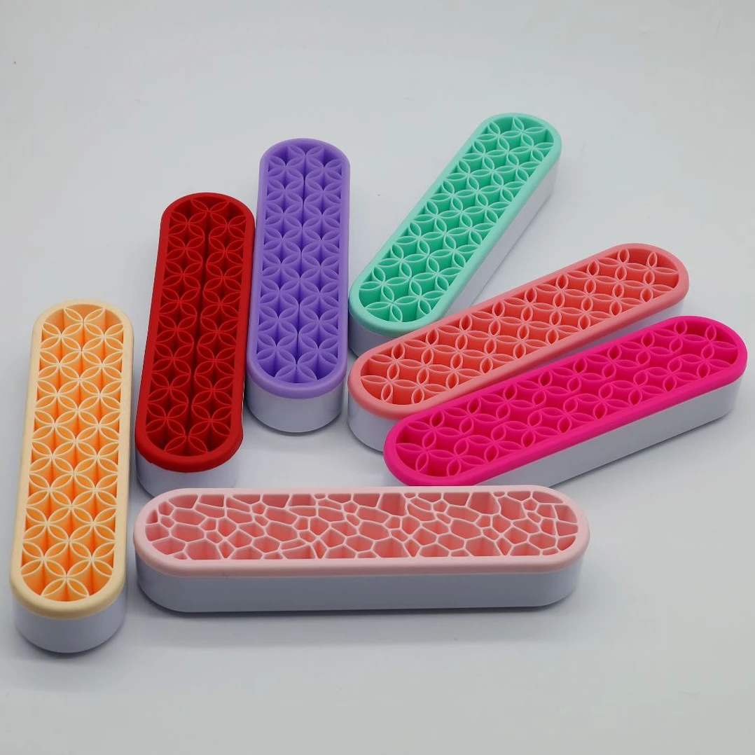 Shelf Makeup Brush Holder Nail Pen Holder Display Stand Rack Brush