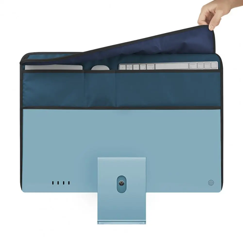 Copertura Antipolvere Resiliente Impermeabile Antigraffio Monitor Desktop Copertura Protettiva In Ecopelle Per Imac 24 Pollici Sottile Facile Da Pulir