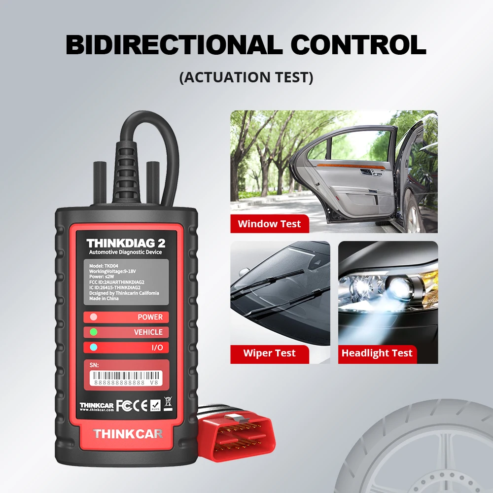 2025 ThinkDiag 2 ALL Car Brands Canfd protocol All Reset Service 1 Year Free OBD