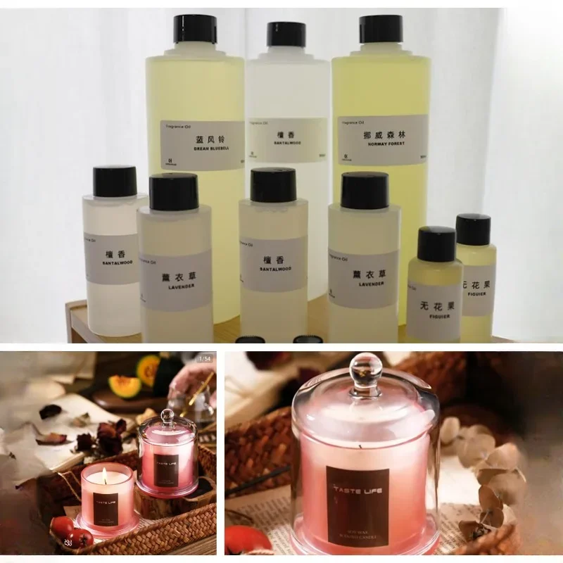 Scented Candle Essential Oil DIY Handmade Creative Modeling Container Candle/wax Sheet Making Material 30ml/50ml/ Bottle of