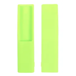 Shockproof Anti-Slip Silicone TV Remote Control Case - 16x4x1.5CM (Luminous green)