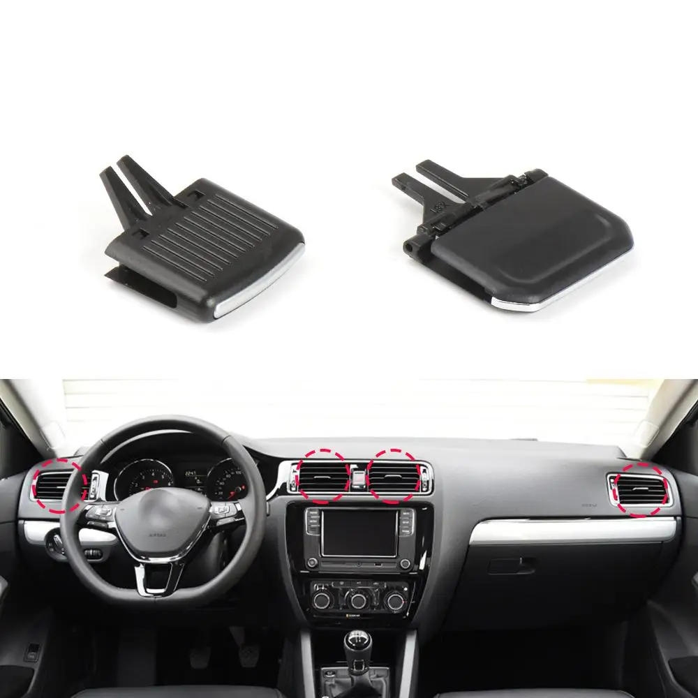 

1pc Car Interior Accessories Front A/C Air Conditioning Vent Outlet Tab Clip Repair Kit for Volkswagen Sagitar