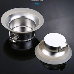 Anti Smell Plug For Squatting Pan Squat Toilet Squatting Smell Stopper Durable Stainless Steel Bathtub Anti-blocking Cover