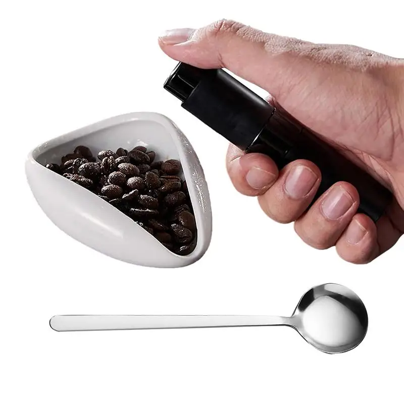 

Coffee Bean Dosing Cup Coffee Beans Spray Bottle Coffee Bean Dosing Vessel Tray Kit For Home Espresso Bar Or Coffee Station For