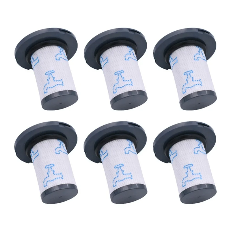 

6Pcs Washable Filter for Rowenta ZR009007 Tefal X-Force Flex 14.60 11.6 Rod Vacuum Cleaners Parts Accessories