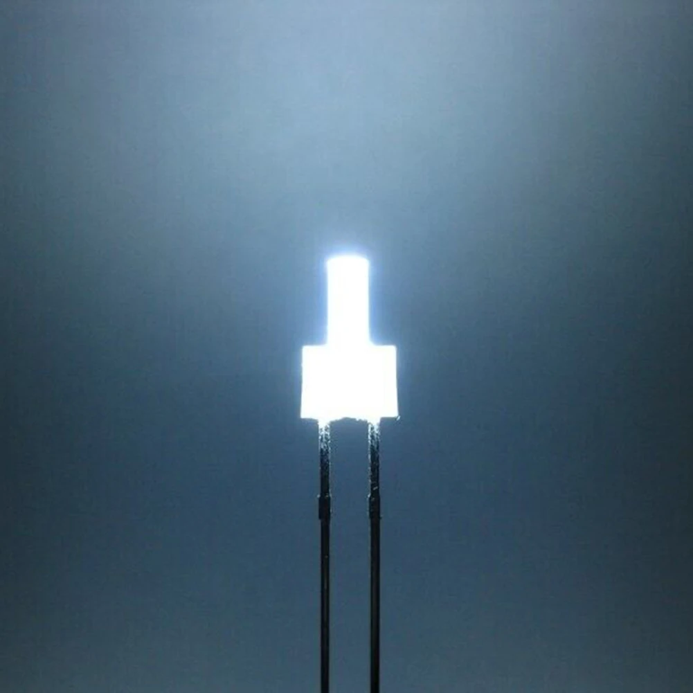 Flashing LED 2mm Tower Self-flashing Diffuse Flashing LED Tower Diffuse Self-flashing Flash Light