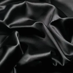 Elegant Solid Color Silk Backdrop - Luxury Photo Prop & Decor Accessory - 150x100cm (Black)