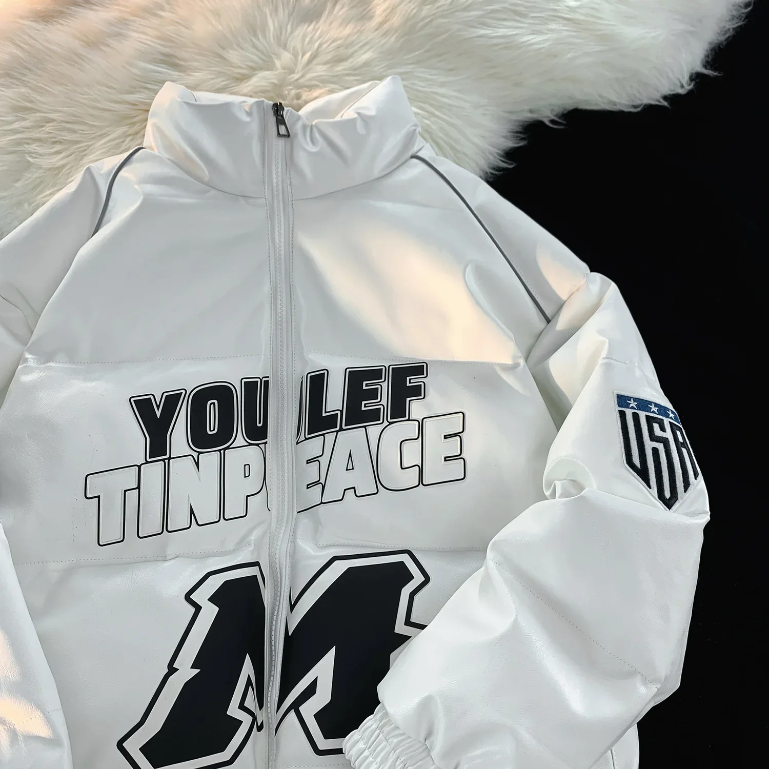 Рисунок 3 - Пуховик мужской зимний из ПУ кожи