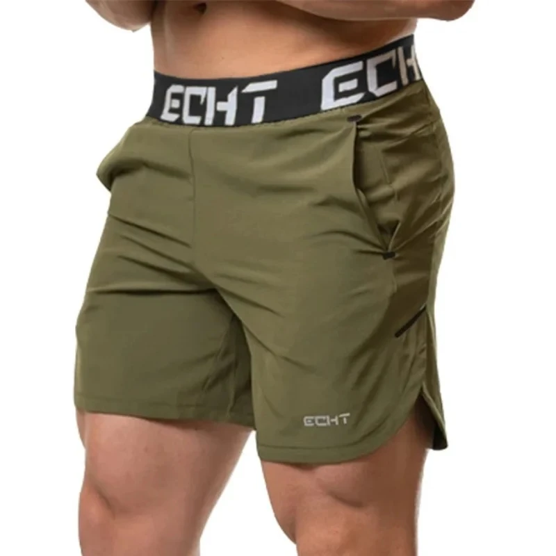 2024 New Men Running Bodybuilding Shorts Man Summer Gyms Workout shorts Male Breathable Quick Dry Sportswear Jogger Beach Shorts 1