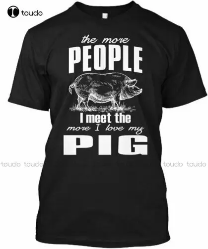 

Футболка мужская с надписью «I Love My Pig»