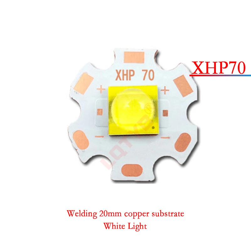 Cree XHP70.2 second generation, white, warm white, blue LED 20W