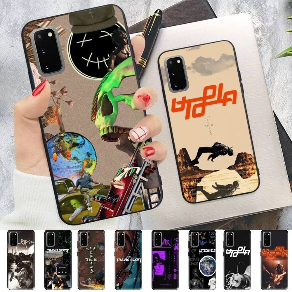 Custodia Per Telefono Astroworld Utopia Travis Scott Cactus Jack Per Samsung S 9 10 20 21 22 23 30 23Plus Lite Ultra Fe S10Lite Fundas