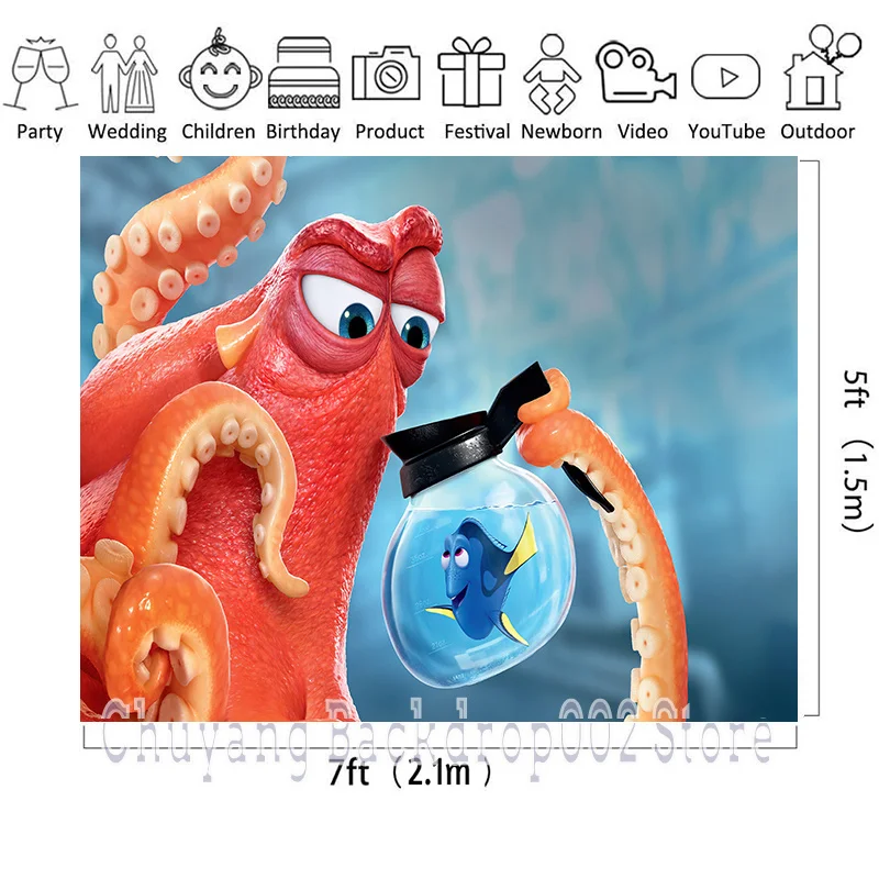 Finding Nemo Octopus