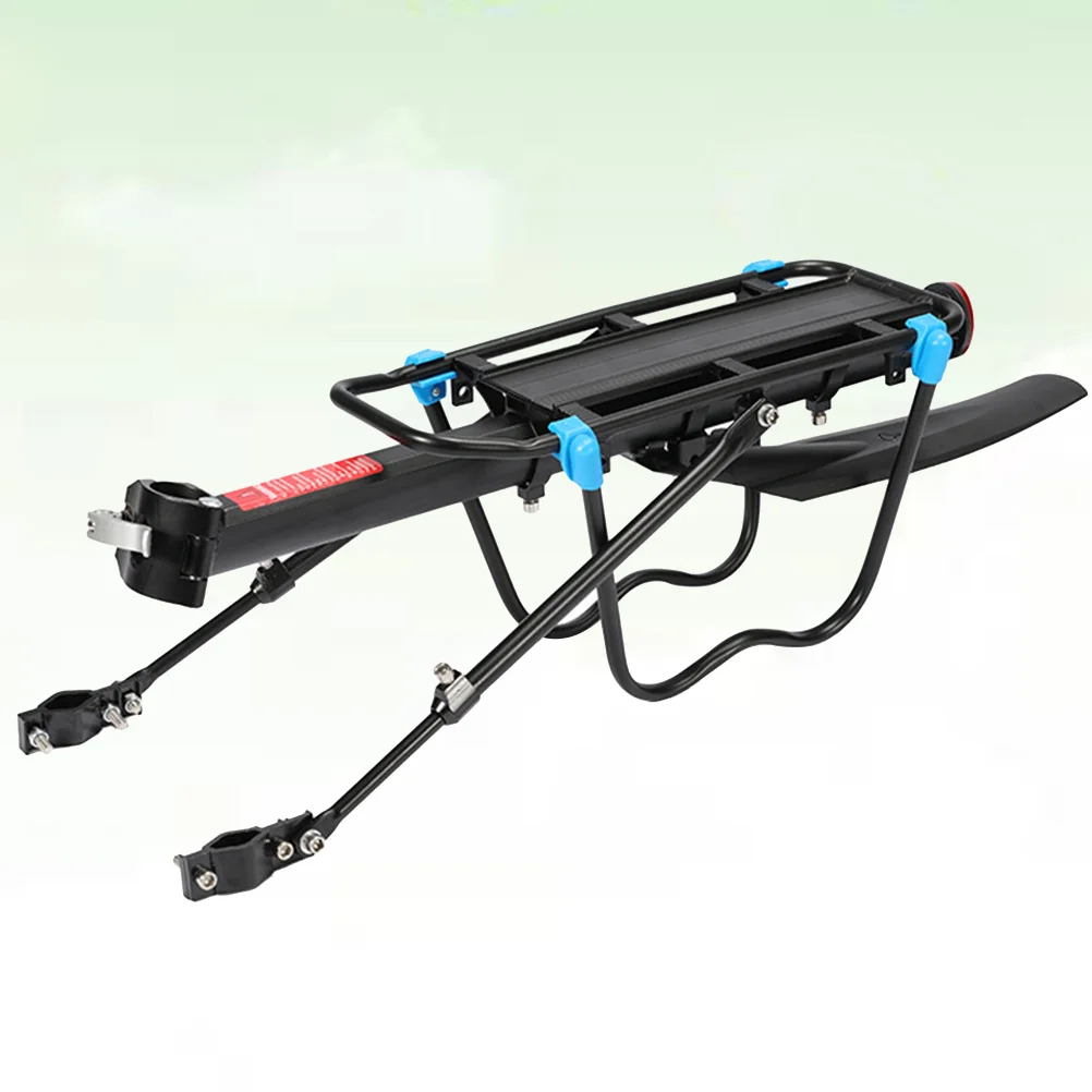 

Durable Bike Carrier Rack Back Stand Mountain Bike Cargo Rack Bike Rear Shelf Luggage Carrier for Outside Outdoor (with