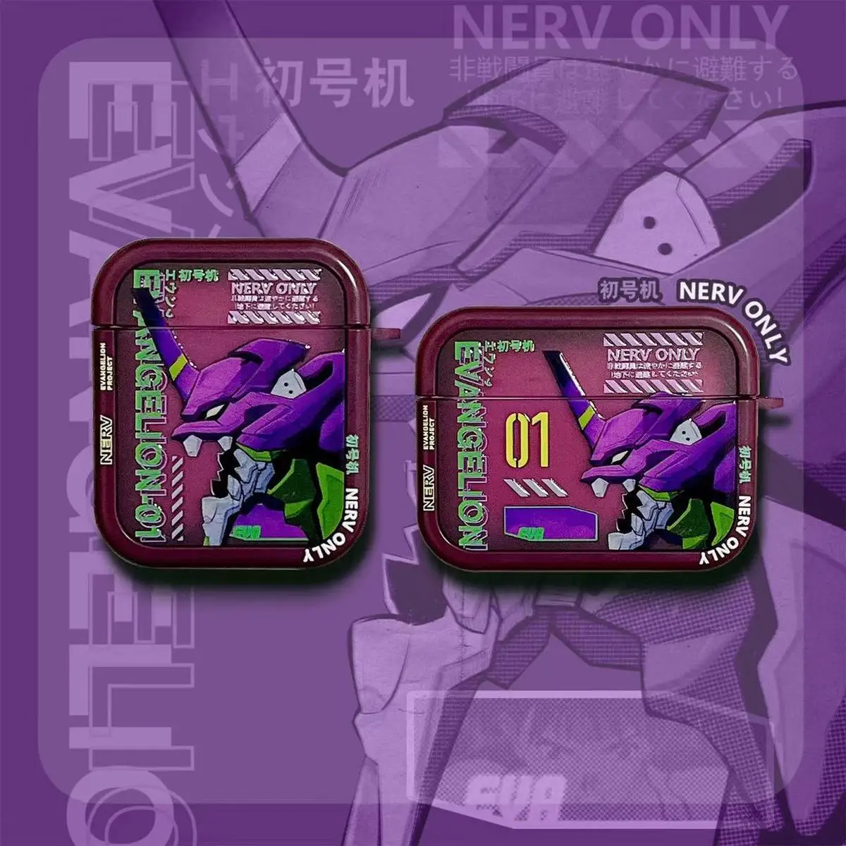 Evangelion Phone Cases - Airpods 3rd Generation Anime 1/2