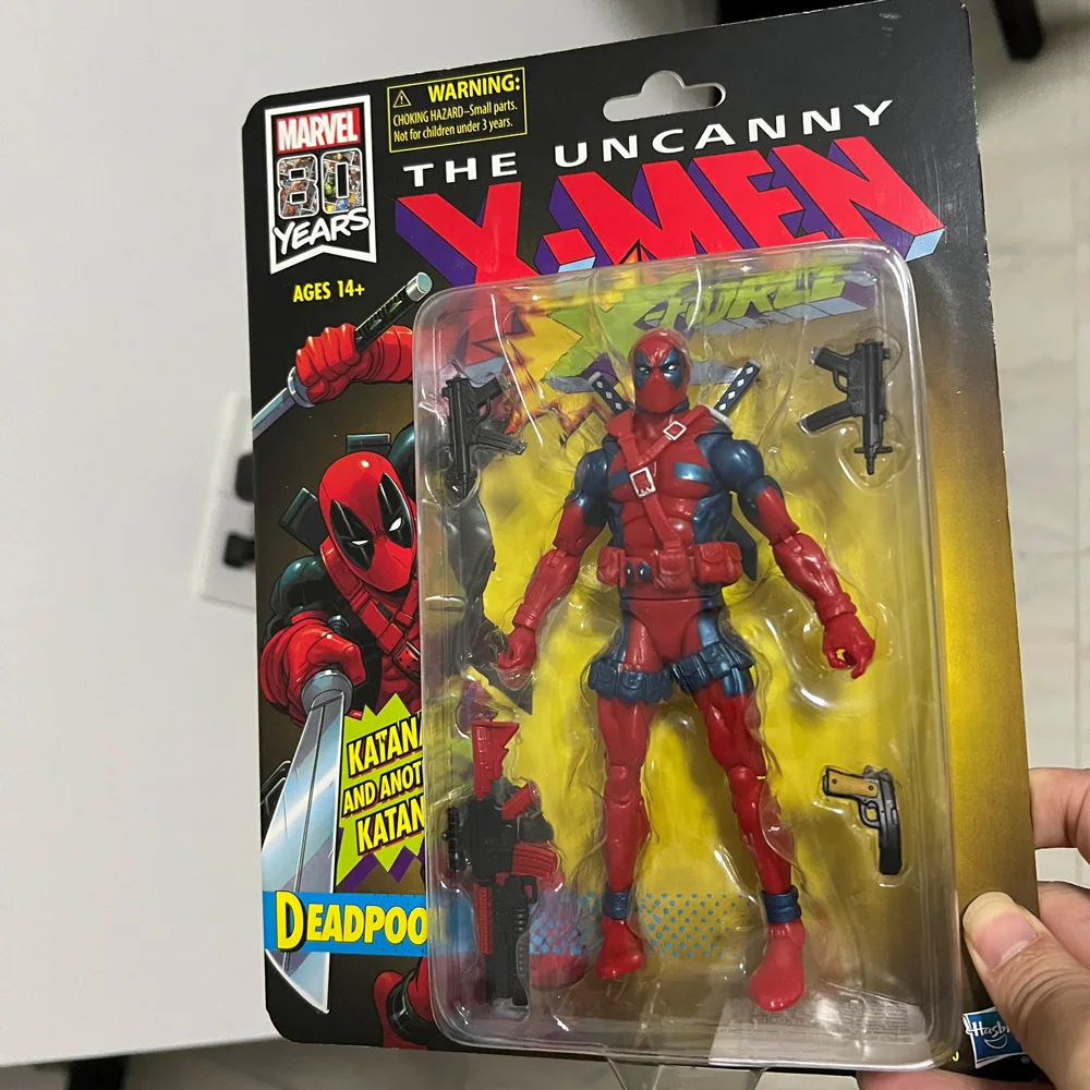 

Marvel The Avengers Deadpool PVC Action Figure Model Collection Doll Toys 14cm