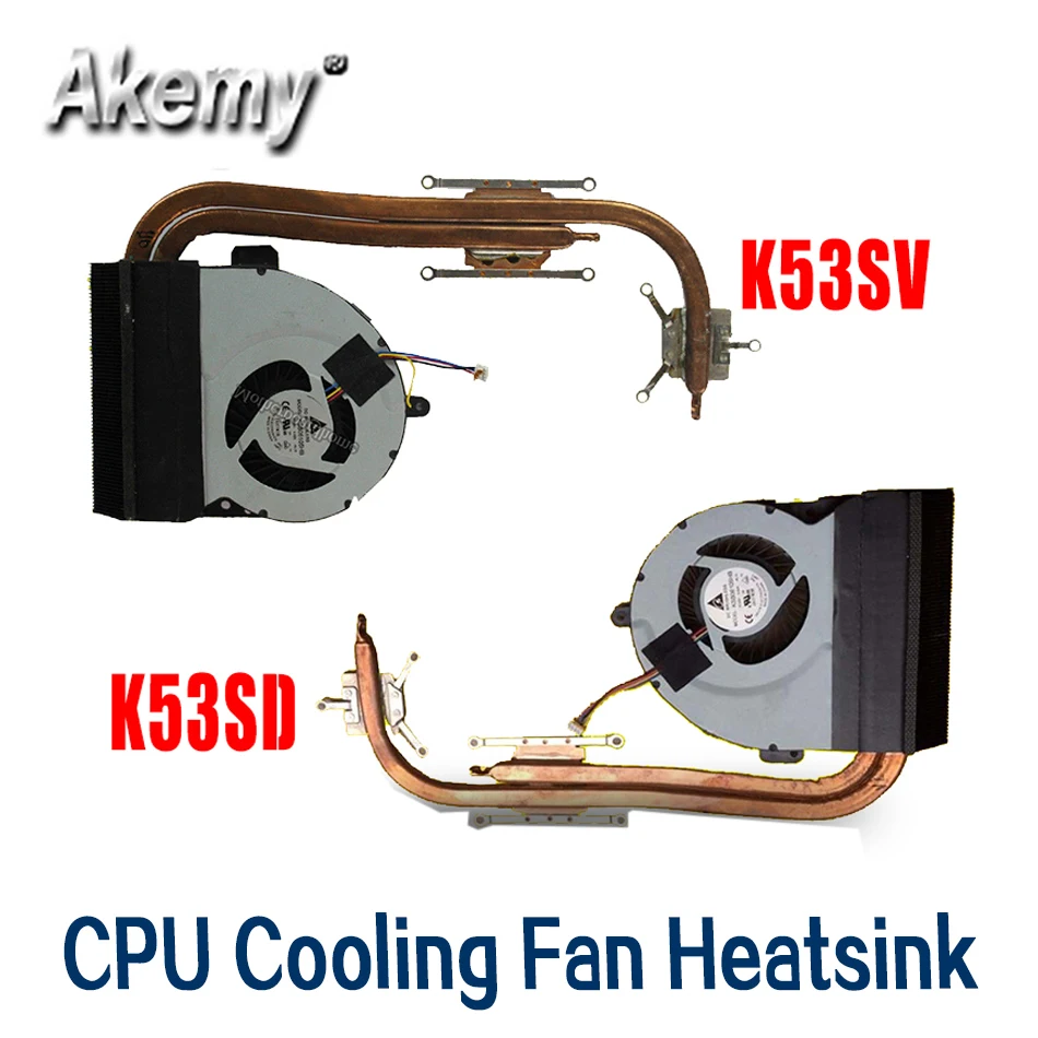 For ASUS K53S X53S X53 k53sd 13N0-KDA0201 KSB06105HB AL10 Heatsink Cooling Fan 