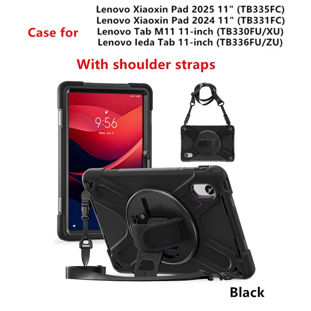 Kids Shockproof Silicone Armor Tablet Case - Durable Protective Cover