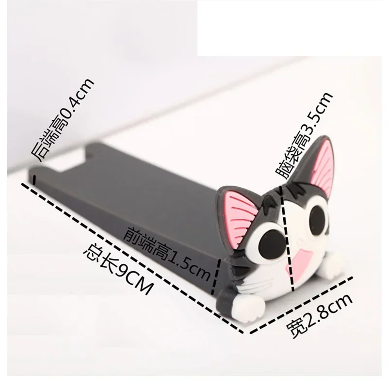Safety Protector Cute Cartoon Silicone Figure Door Plug Wedge Door Clog Catcher Block Guard Home Office Protector Doorstop Door Stopper Silicone Door Stopper Door Stopper Bumpers