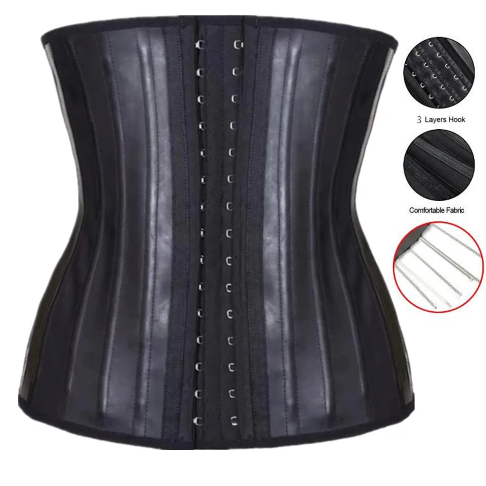 Women Corset 2530 Cm Waist Trainner Corset Longline 3 Hooks Strap