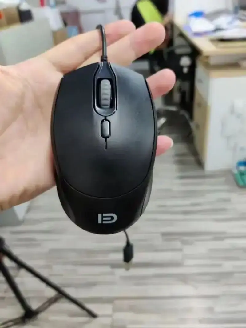 3600N Wired Gaming Mouse 800DPI 1200DPI 1600DPI Optical Sensor 3 Independently Buttons For PC Gamer