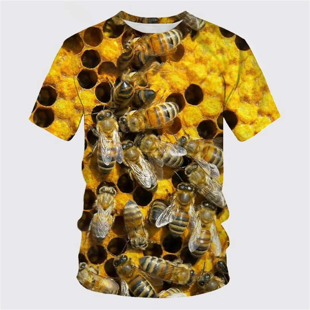 Mens Summer Short Sleeve 3D Print T Shirt