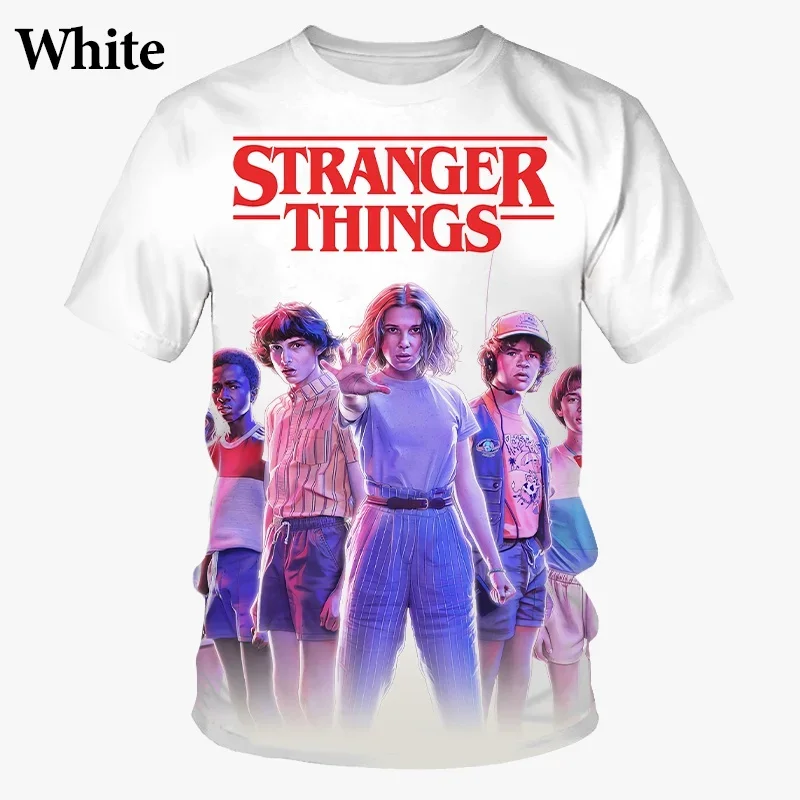 thumbnail image 1 of La última moda, superventas, camiseta con estampado 3D de película de terror y ciencia ficción para hombres y mujeres, camiseta informal de cuello redondo de verano, 1 of 5