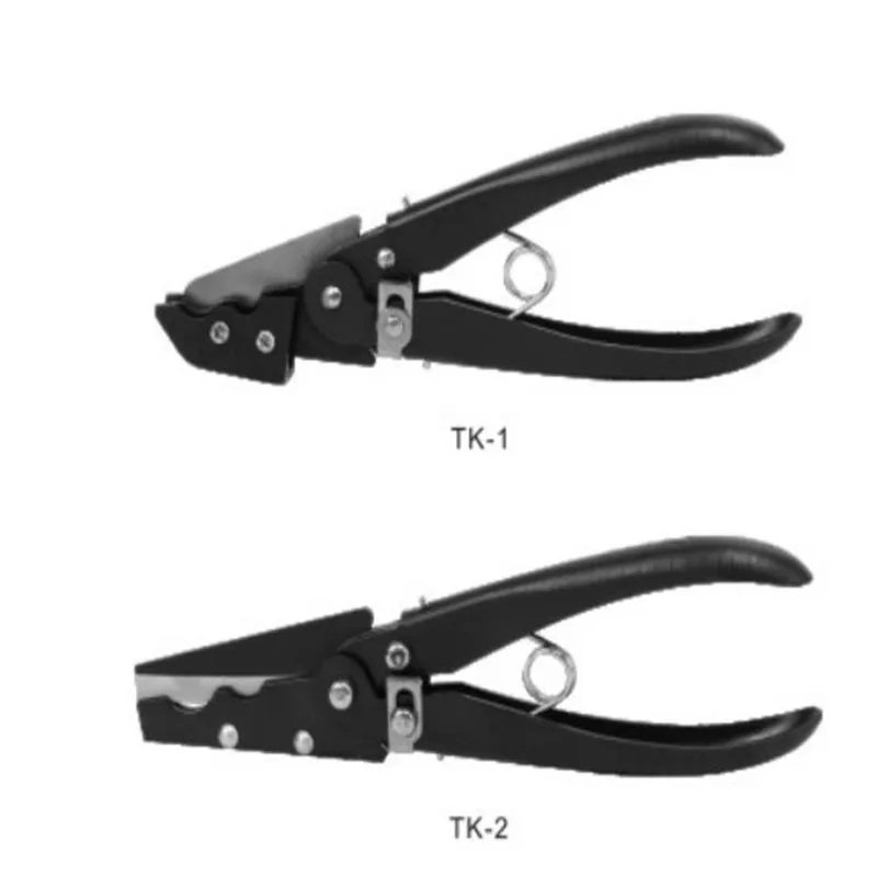 

Metal TK-1 Fit Max 13mm TK-2 18mm Plastic Tube Diameter Soft Tube Pipe Hose Cutting Locking Plier Cutter Black