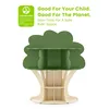Delta Children Tree Bookcase - Greenguard Gold Certified, Fern Green/Crafted Natural 4