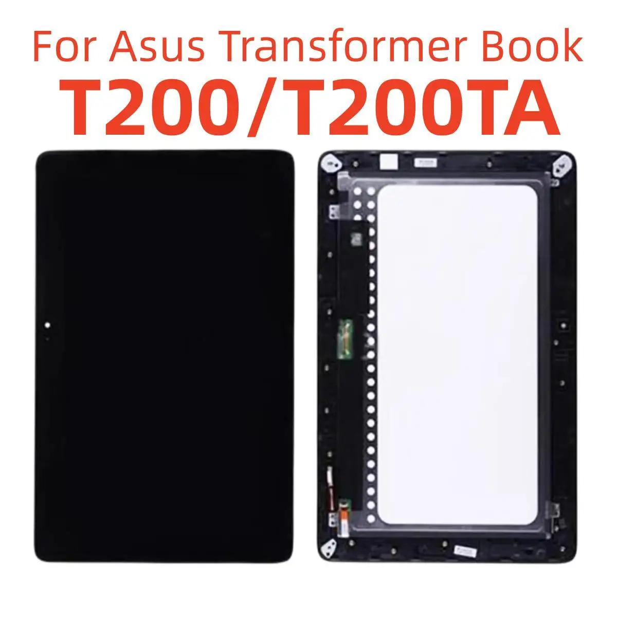 Per Asus Transformer Book T200 T200Ta Lcd Con Cornice, Tablet Lcd Touch Screen Digitizer Panel Assembly Per Asus T200 T200Ta Lcd